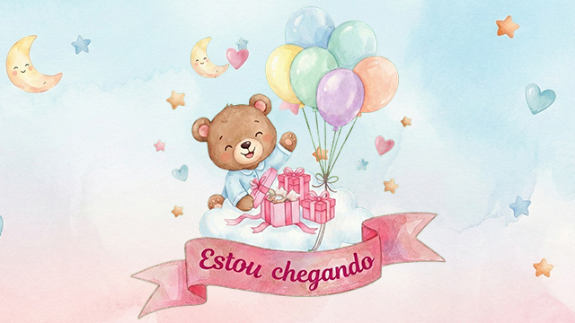 Ursinha Balonista Rosa